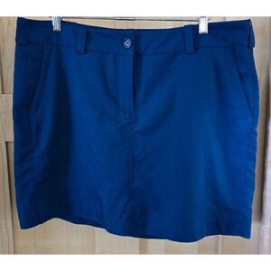 Nike Golf Tour Performance Dri-Fit Navy Skort With Pockets athletic hiking shop
